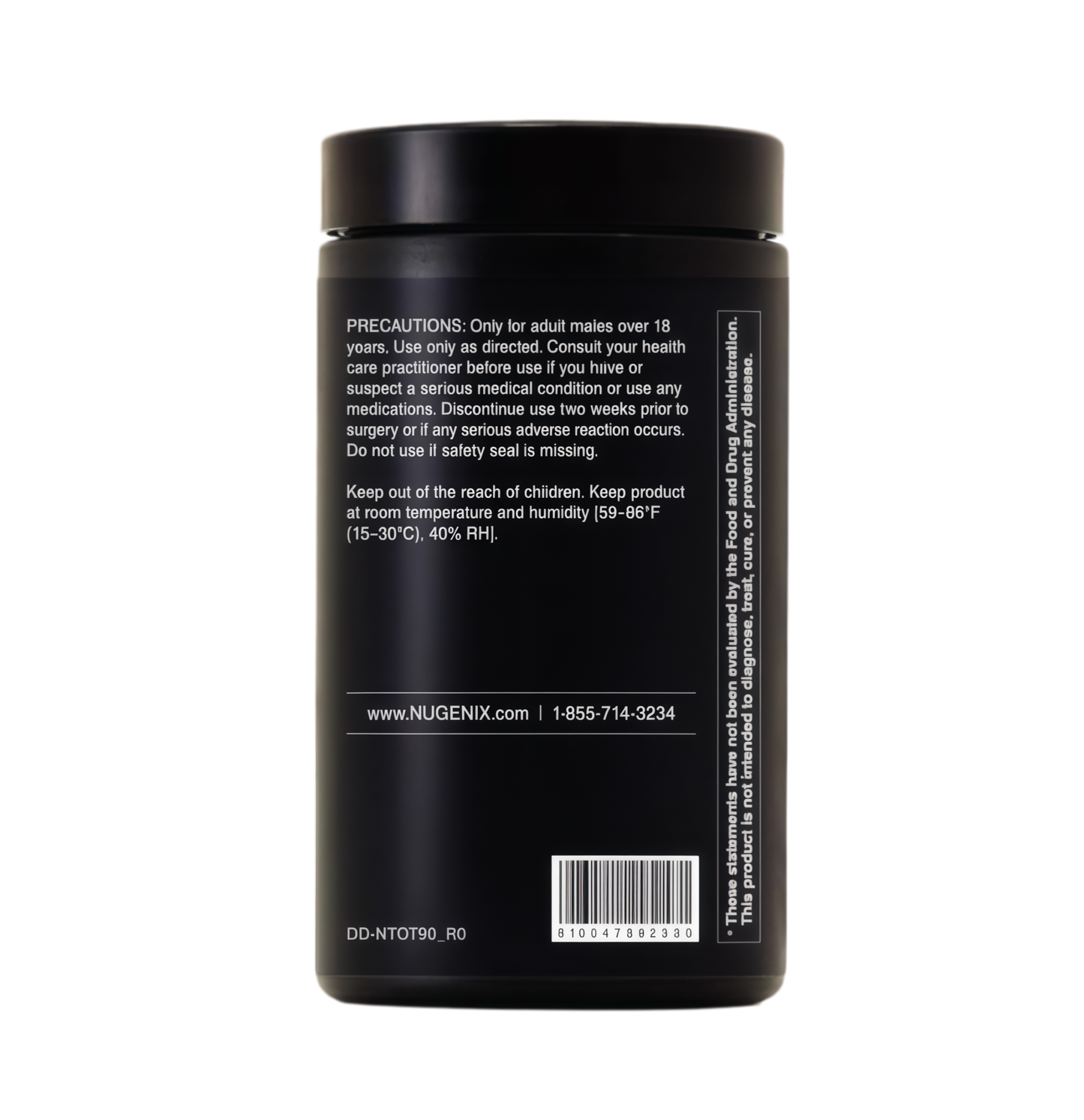 Nugenix Total-T2 Testosterone Booster & Nitric Oxide Booster for Men, 90ct