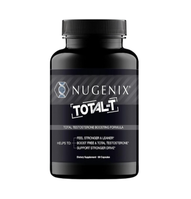 Nugenix Total-T, Free and Total Testosterone Booster for Men, 90 Count