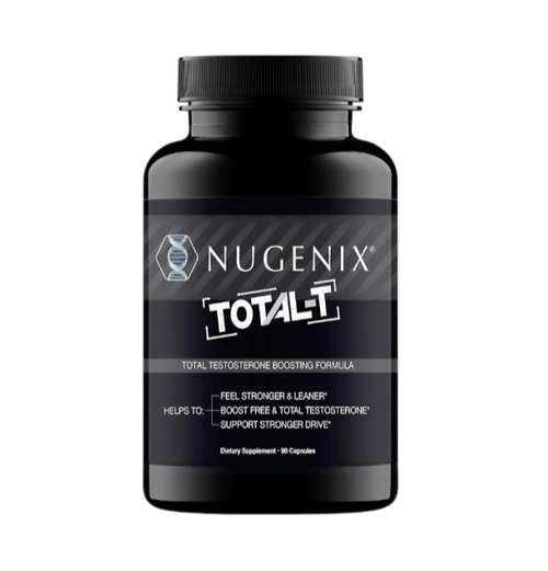 Nugenix Total-T, Free and Total Testosterone Booster for Men, 90 Count