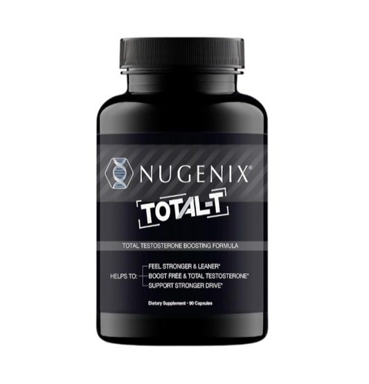 Nugenix Total-T, Free and Total Testosterone Booster for Men, 90 Count
